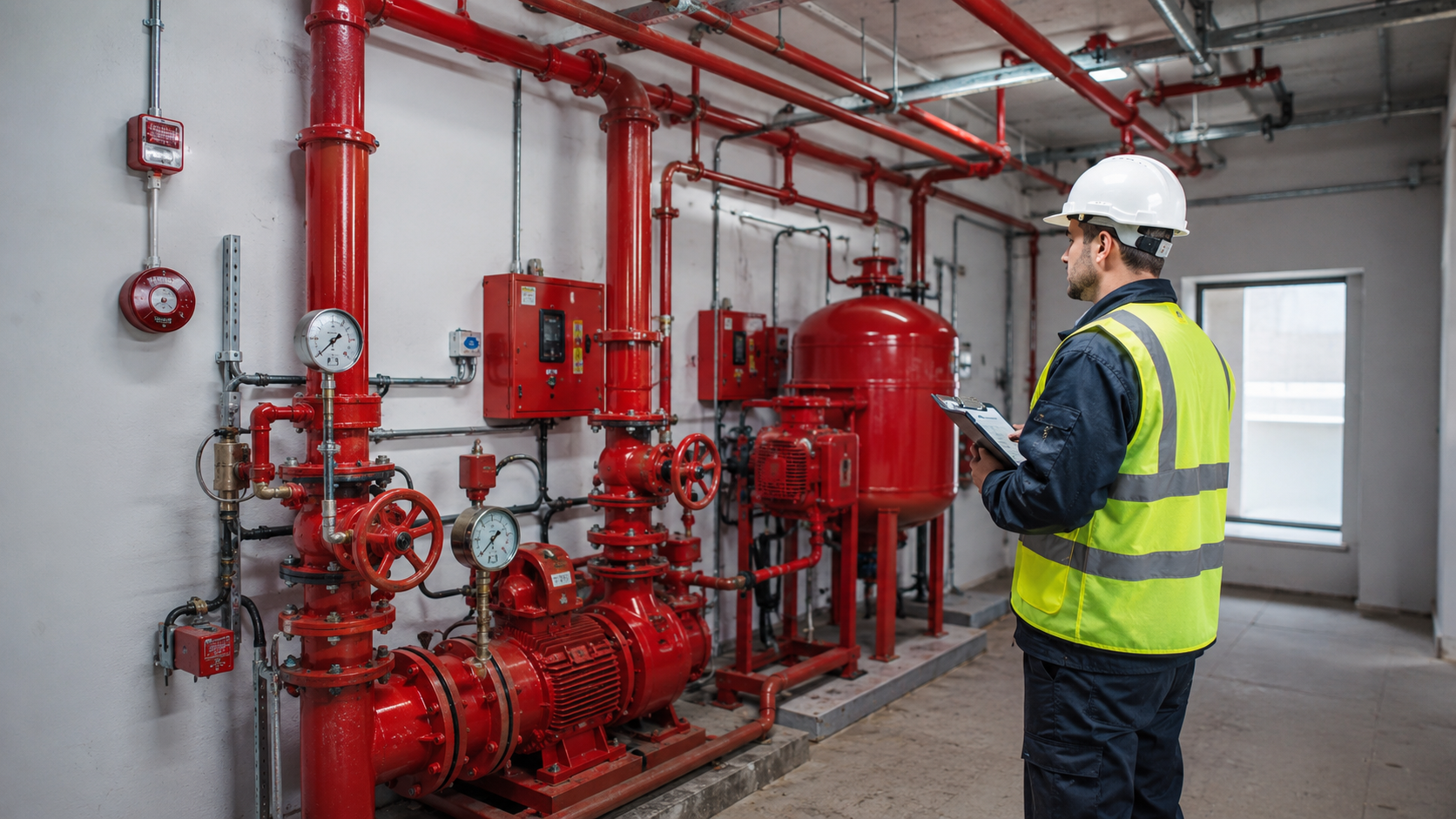 Fire protection systems (detection and suppression)