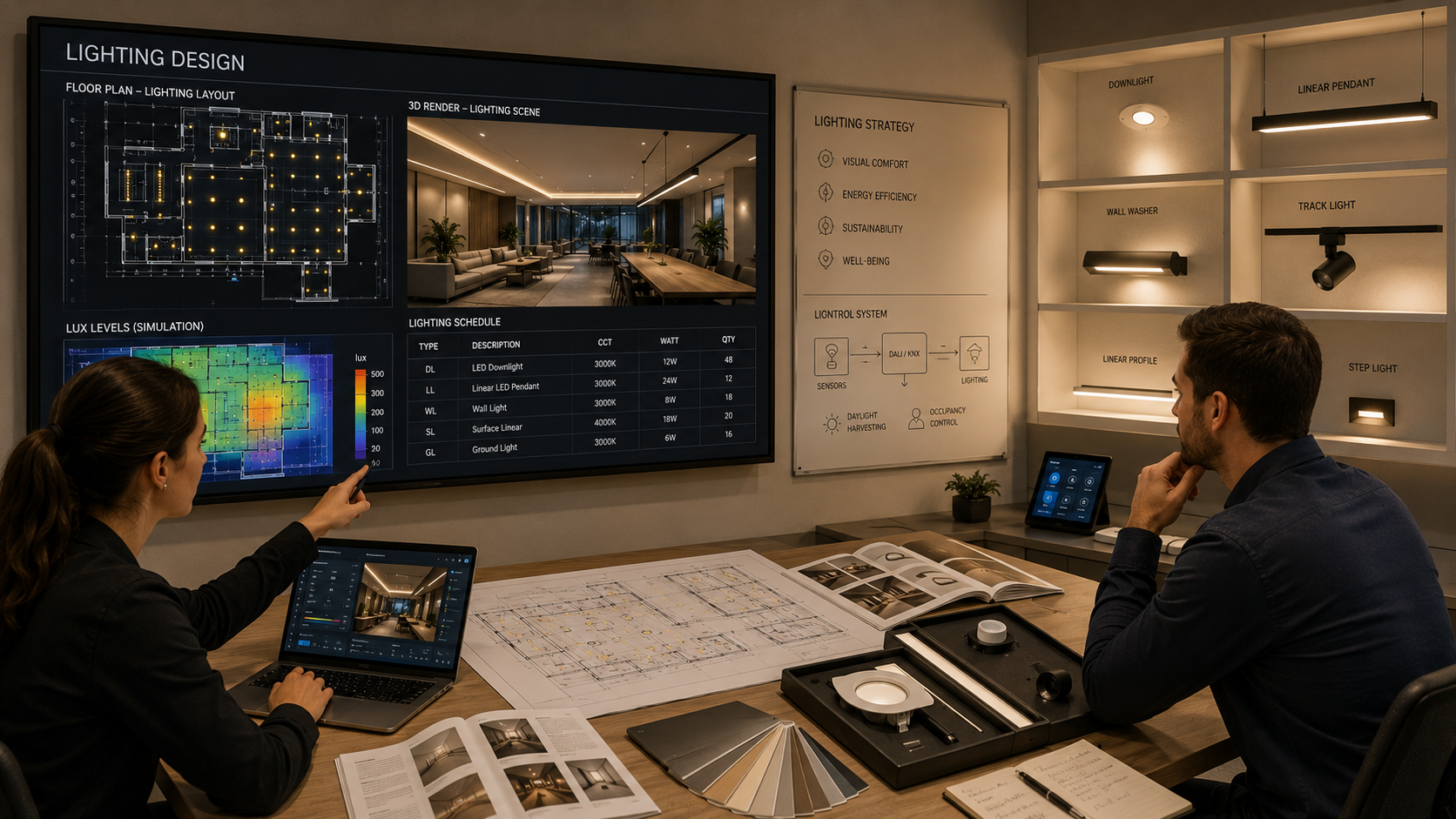 Lighting design and systems